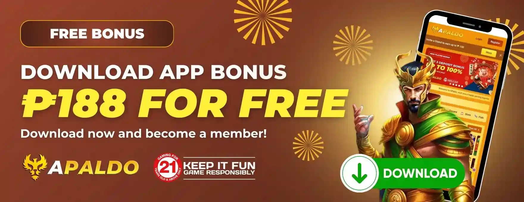 Download App Bonus 188